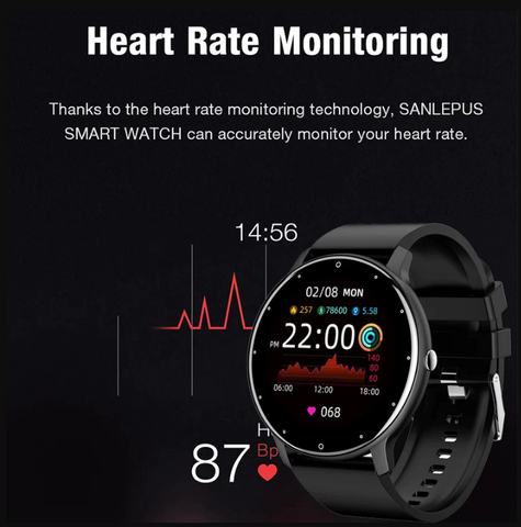 🔥Buy 1 Get 1 Free & Free Shippping🔥2021 New Men Full Touch Screen Sport Fitness  Smart Watch 🔥Buy 1 Get 1 Free & Free Shippping🔥2021 New Men Full Touch Screen Sport Fitness  Smart Watch