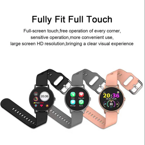 🔥Buy 2 Get 10% OFF🔥2021 Full Touch Round Smartwatch & Waterproof Sport Clock For Android IOS 🔥Buy 2 Get 10% OFF🔥2021 Full Touch Round Smartwatch & Waterproof Sport Clock For Android IOS