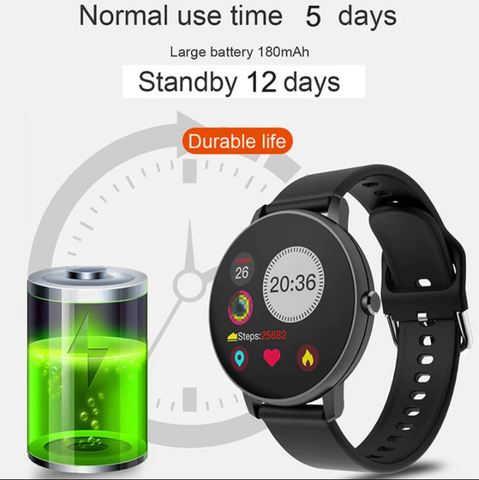 🔥Buy 2 Get 10% OFF🔥2021 Full Touch Round Smartwatch & Waterproof Sport Clock For Android IOS 🔥Buy 2 Get 10% OFF🔥2021 Full Touch Round Smartwatch & Waterproof Sport Clock For Android IOS