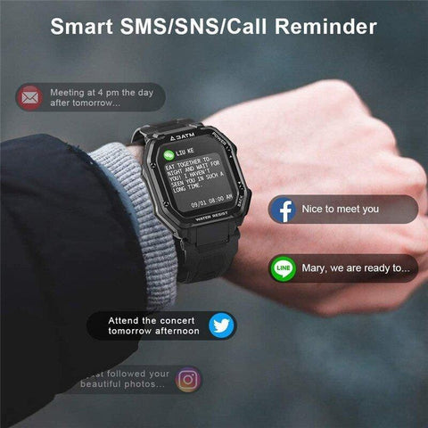 🔥Hot Sales Promotion🔥Outdoor Sports Three Defense Smart Watch 🔥Hot Sales Promotion🔥Outdoor Sports Three Defense Smart Watch