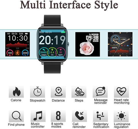 P22 Smart Watch--Start your fitness journey  【Fitness Tracker for Android 5.0 & IOS 9.0 above, Bluetooth 4.0 / With Heart Rate and Sleep Monitor/Activity Tracker/IP67 Waterproof /With Step Counter】 P22 Smart Watch--Start your fitness journey  【Fitness Tracker for Android 5.0 & IOS 9.0 above, Bluetooth 4.0 / With Heart Rate and Sleep Monitor/Activity Tracker/IP67 Waterproof /With Step Counter】