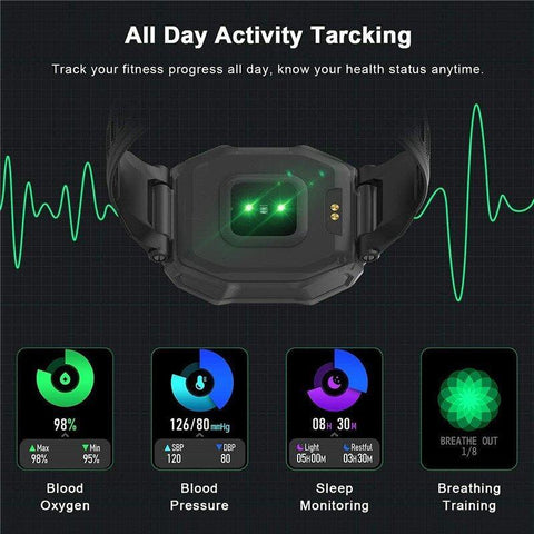 🔥Hot Sales Promotion🔥Outdoor Sports Three Defense Smart Watch 🔥Hot Sales Promotion🔥Outdoor Sports Three Defense Smart Watch