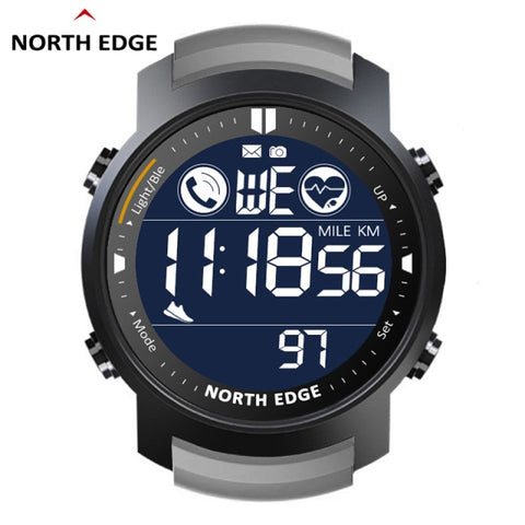 Smart Watch Men (Heart Rate Monitor /Waterproof /50M Swimming /Running /Sports Pedometer Stopwatch /Android IOS) Smart Watch Men (Heart Rate Monitor /Waterproof /50M Swimming /Running /Sports Pedometer Stopwatch /Android IOS)