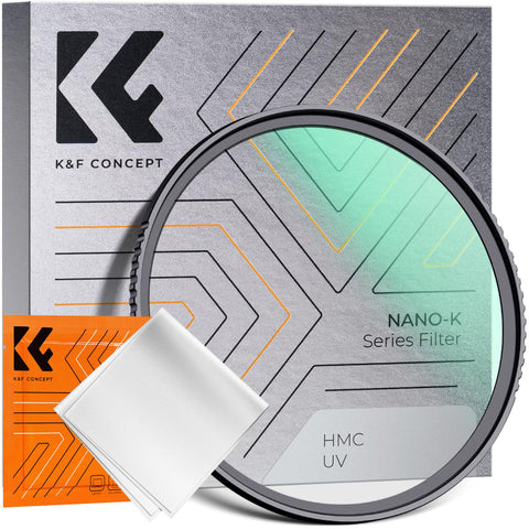 MCUV Filter ultra-thin Trapezoid Patterned Frame Coating with a Vacuum Cleaning Cloth Nano-K Series