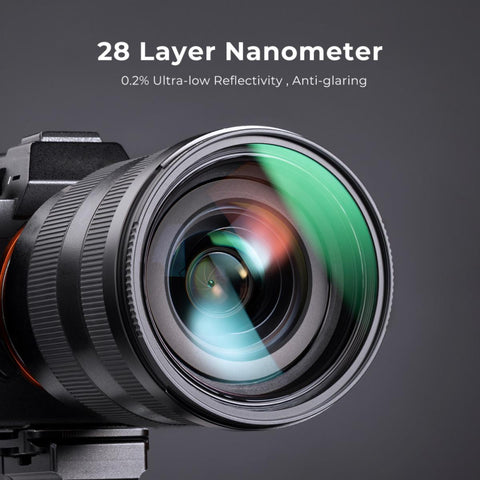 UV Lens Filter HD MCUV Ultraviolet 28 Multi-Coated Filters (Nano-x series Toughened Glass)