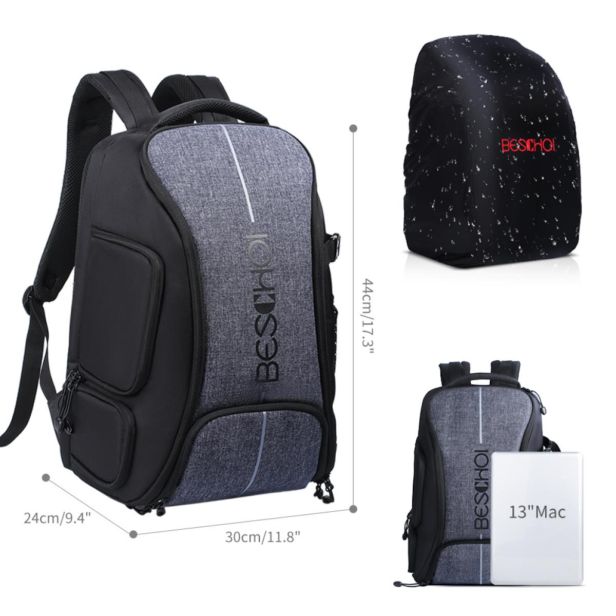 Camera Backpack, Beschoi Waterproof Camera Bag Fits 15 Inch Laptop 26L K&F KENTFAITH Camera Backpack, Beschoi Waterproof Camera Bag Fits 15 Inch Laptop 26L K&F KENTFAITH