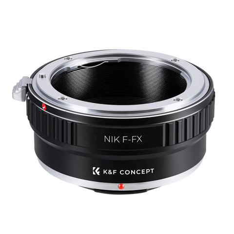 NIK Mount Lens to Fujifilm FX Mount Camera Adapter for Fujifilm FX Mount Camera K&F Concept Lens Mount Adapter