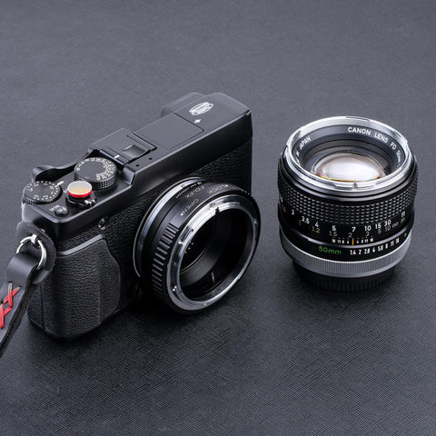 Canon FD Lens to Fujifilm FX Mount Mirrorless Camera Adapter K&F Concept Lens Mount Adapter