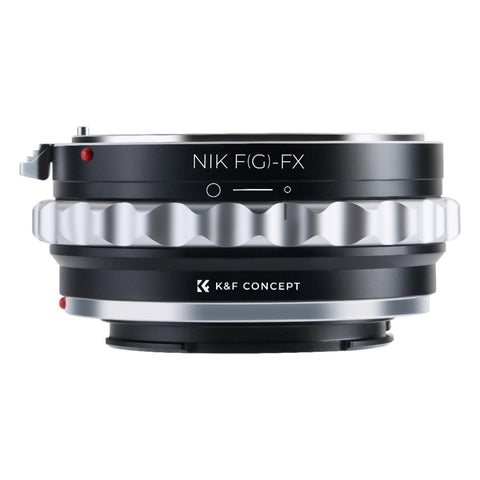 AI G AF-S Mount Lens to Fuji FX X-Pro1 XT4 X-M1 X-A1 X-E1 Adapter K&F Concept Camera Lens Adapter Ring