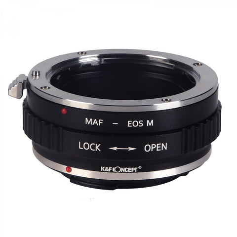 Sony A Lenses to Canon EOS M Lens Mount Adapter K&F Concept M22141 Lens Adapter