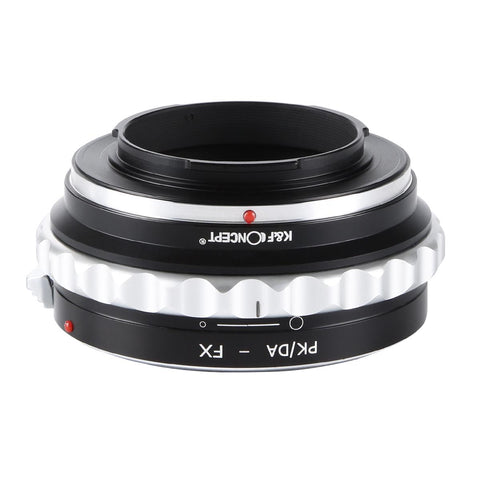 Pentax K/M/A/FA/DA Lenses to Fuji X Lens Mount Adapter K&F Concept M35111 Lens Adapter