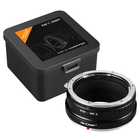 Canon EF Mount Lens to Nikon Z6 Z7 Camera K&F Concept Lens Mount Adapter Lens Adapter