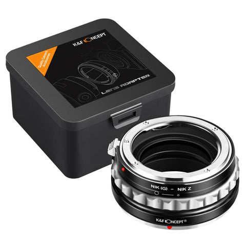 G AF-S Mount Lens to Nikon Z6 Z7 Camera K&F Concept Lens Mount Adapter