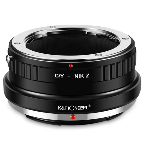 Contax Yashica CY Mount Lens to Nikon Z6 Z7 Camera K&F Concept Lens Mount Adapter
