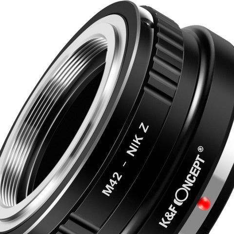 M42 Mount Lens to Nikon Z6 Z7 Camera K&F Concept Lens Mount Adapter
