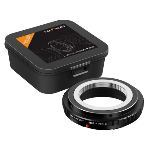 M39 Lenses to Nikon Z Lens Mount Adapter K&F Concept M19184 Lens Adapter Non-SLR port M39