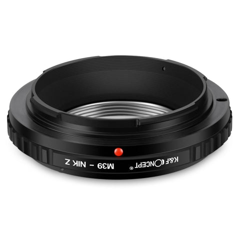 M39 Lenses to Nikon Z Lens Mount Adapter K&F Concept M19184 Lens Adapter Non-SLR port M39