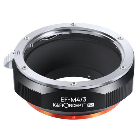 Canon EOS-M4/3 PRO high precision lens adapter (orange) K&F Concept M12125 Lens Adapter