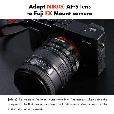 Nikon NIK(G)-FX PRO high precision lens adapter (orange) K&F Concept M18115 Lens Adapter