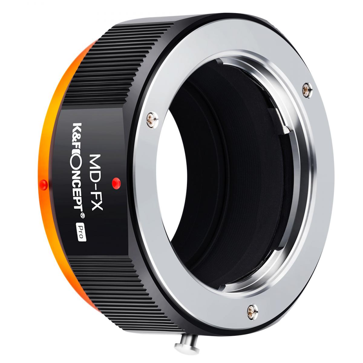 Minolta, Seagull, Pearl River series MD lenses to Fuji FX mount body MD-FX PRO K&F Concept M15115 Lens Adapter