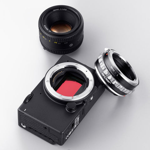 NIK(G)-FX Manual Focus Nikon F (G-Type) Lens to L Mount Camera Body Lens Mount Adapter