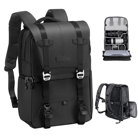 Beta Backpack 20L Photography Backpack, Lightweight Camera Bags Large Capacity Camera Case with Rain Cover for 15.6 Inch Laptop, DSLR Cameras