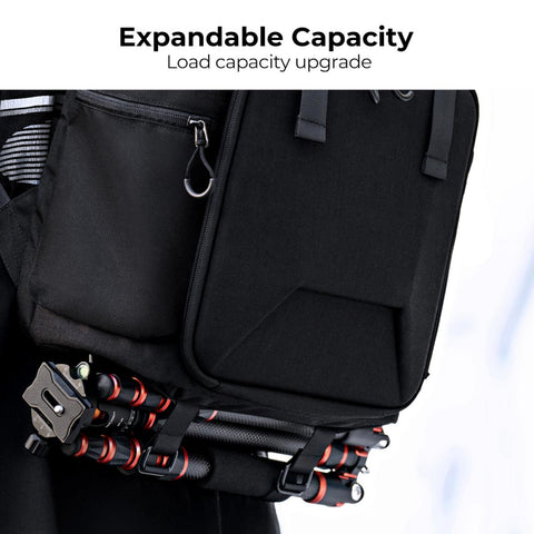 15.6" Camera Backpack Bag 25L with Laptop Compartment for DSLR/SLR Mirrorless Camera Case for Sony Canon Nikon Camera/Lens/Tripod Parts