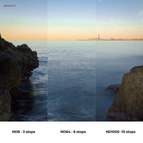100*100*2mm Full Color ND64 Square Filter with Protective Frame, HD Optical Glass Waterproof ND Light Reduction Filter - X-PRO Series