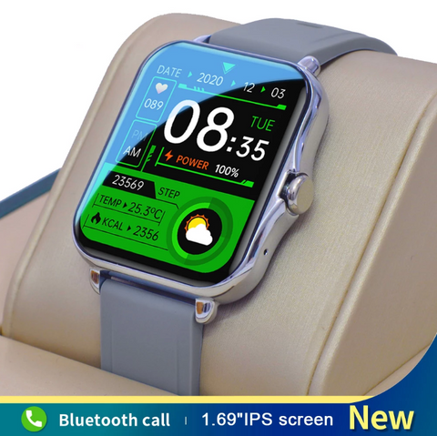 🔥Only $19.99 The 2nd one🔥Smart Watch(Bluetooth Call /Waterproof /Music Control /Fitness Tracker /Q-8 1.69 Inch Screen/ For Android & IOS)