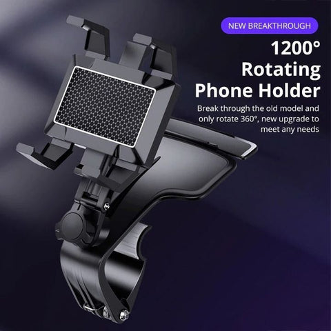 🔥1200 Degree Rotation🔥 Universal Car Dashboard Phone Holder