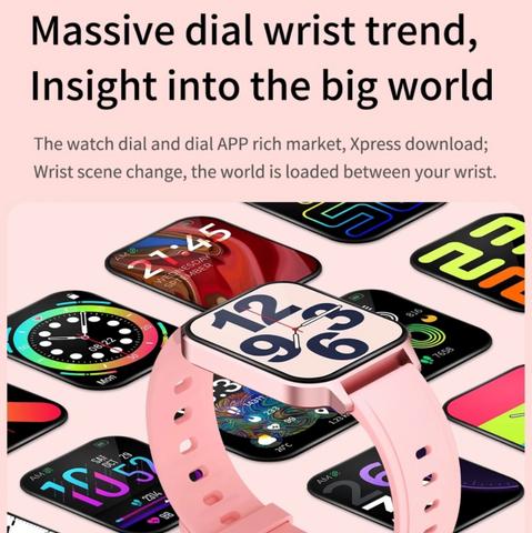 New Smartwatch for iPhone 12 Xiaomi Redmi Phone IP68 Waterproof Men Sport Fitness Tracker Women Smart Watch Clock fly 5
