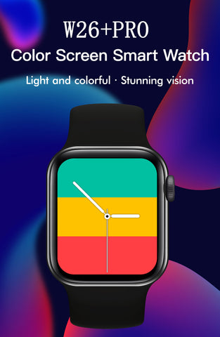 W26+ PRO 1.75 inch full touch screen health smart watch