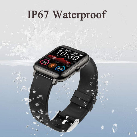 P22 Smart Watch--Start your fitness journey  【Fitness Tracker for Android 5.0 & IOS 9.0 above, Bluetooth 4.0 / With Heart Rate and Sleep Monitor/Activity Tracker/IP67 Waterproof /With Step Counter】
