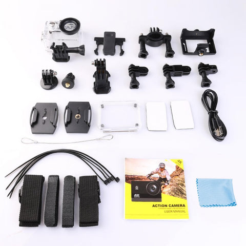 K&F Concept AT-Q40C 4K60FPS  Sport Action Camera Ultra HD Camcorder 13MP WiFi Waterproof Camera  (Black)
