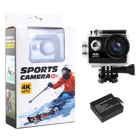 K&F Concept AT-Q40C 4K60FPS  Sport Action Camera Ultra HD Camcorder 13MP WiFi Waterproof Camera  (Black)