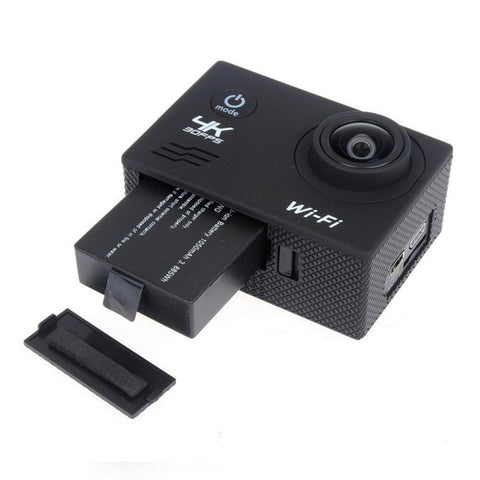 K&F Concept AT-Q1 4K30FPS Sport Action Camera Ultra HD Camcorder 13MP WiFi Waterproof Camera (Black)