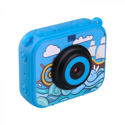 K&F Concept AT-G20B Kids Action Camera 1080P HD Waterproof Video Digital Children Sports Camcorder, 33GB SD Card Pink&Blue
