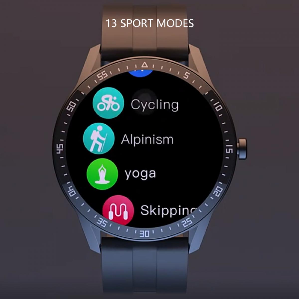 IP68 Waterproof Full Touch Smart Watch Fitness Tracker