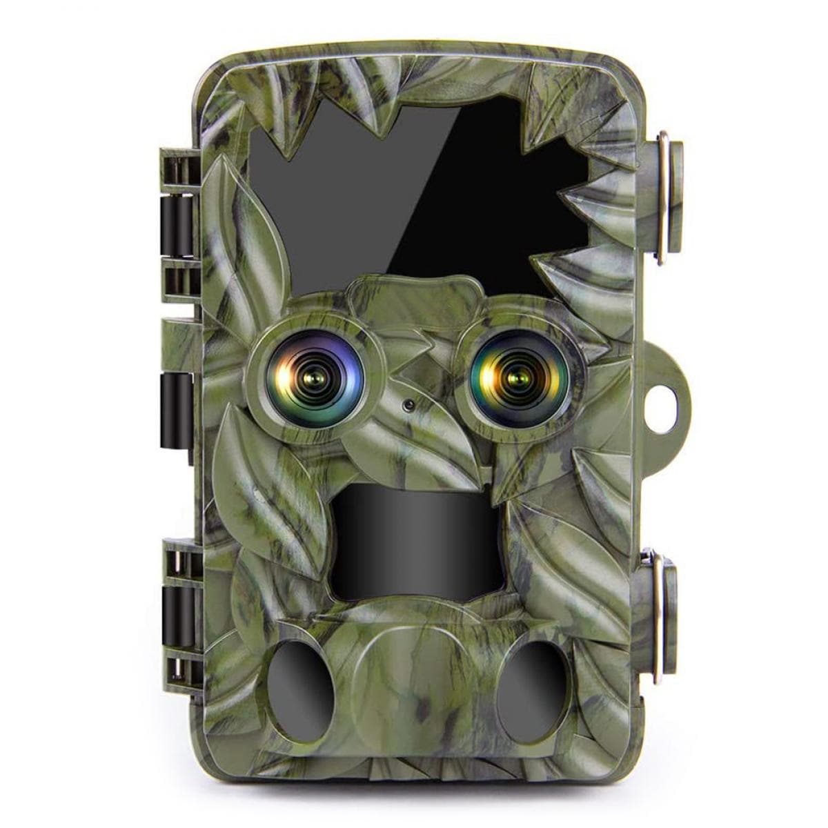 K&F Concept H8201 Trail Camera Dual-Lens with Starlight Night Vision, 4K Wildlife Camera, Activated Game Camera for Hunting Outdoor Wildlife Monitoring