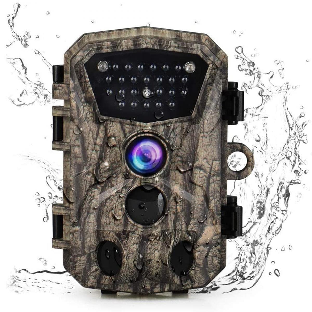 K&F Concept H883 Mini Trail Camera 1080P HD Game Camera IP66 Waterproof Wildlife Hunting Cam with 12months long standby and Night Vision 2.4”± LCD IR LEDs