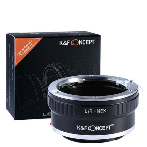 K&F Concept K&F M21101 Leica R Lenses to Sony E Lens Mount Adapter