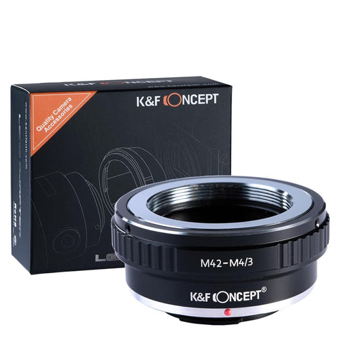 K&F Concept K&F M10121 M42 Lenses to M43 MFT Lens Mount Adapter