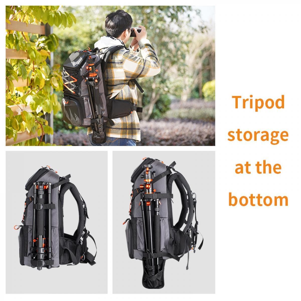 17 inch laptop dslr backpack CADeN Camera Backpack, Extra Large Camera Bag with 17" Compartment, Waterproof Rain Cover, Professional Travel Hiking Camera Bag : Electronics padded dividers along with eight accessory pockets provide numerous customized storage options Pro Large Camera Backpack Fits