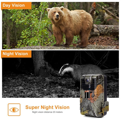 K&F Concept K&F HC-900A 20MP/0.3 seconds Trigger/1 PIR HD Outdoor trail camera Waterproof Hunting Infrared Night Vision Camera