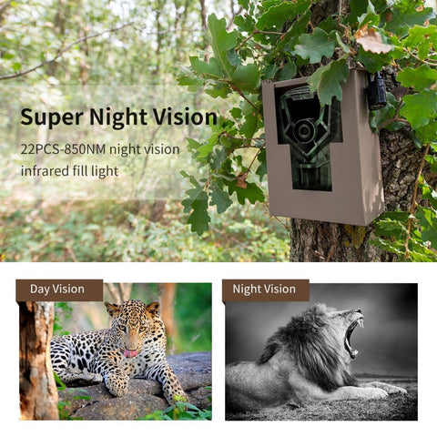 K&F Concept K&F JDL201 0.4 seconds Trigger HD Outdoor Waterproof Hunting Infrared Night Vision Mini Camera