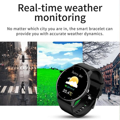 ZL02 Ultrathin Smart Watch (1.28" Full Touch/Sport Fitness /IP67 Waterproof /Bluetooth Answer call)