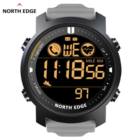 Smart Watch Men (Heart Rate Monitor /Waterproof /50M Swimming /Running /Sports Pedometer Stopwatch /Android IOS)